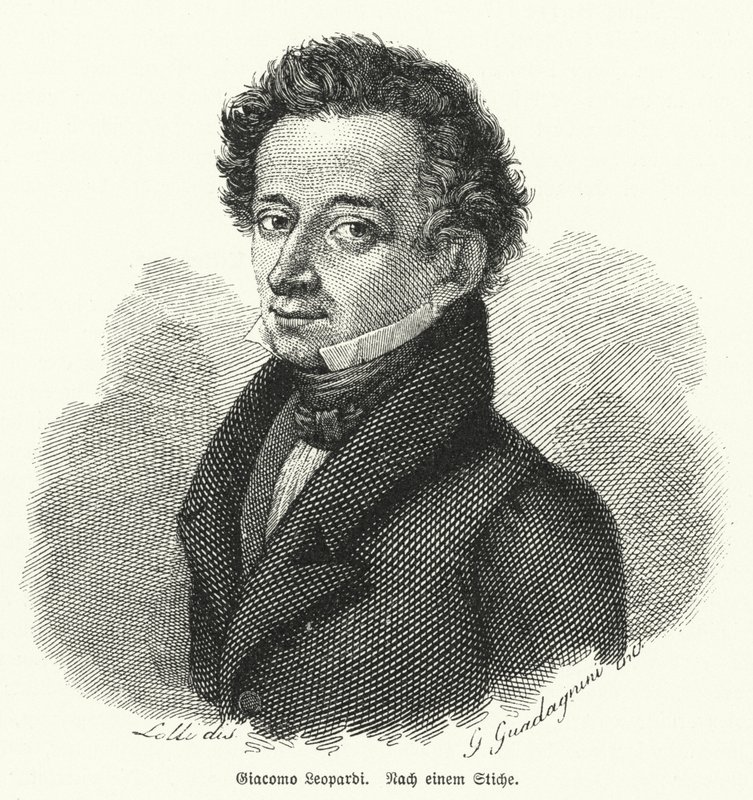 Giacomo Leopardi, italialainen filosofi, runoilija ja filologi tekijältä German School