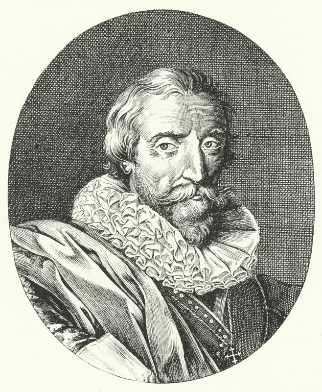 Giambattista Marino, italialainen runoilija (kaiverrus) tekijältä German School
