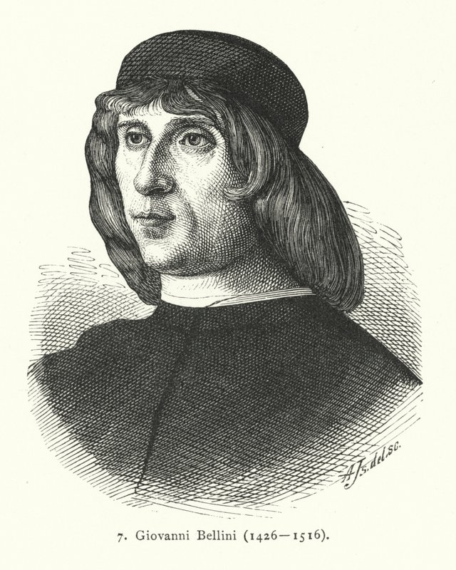 Giovanni Bellini, italialainen renessanssimaalari (kaiverrus) tekijältä German School