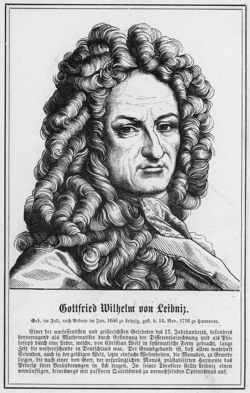 Gottfried Wilhelm von Leibniz (kaiverrus) tekijältä German School