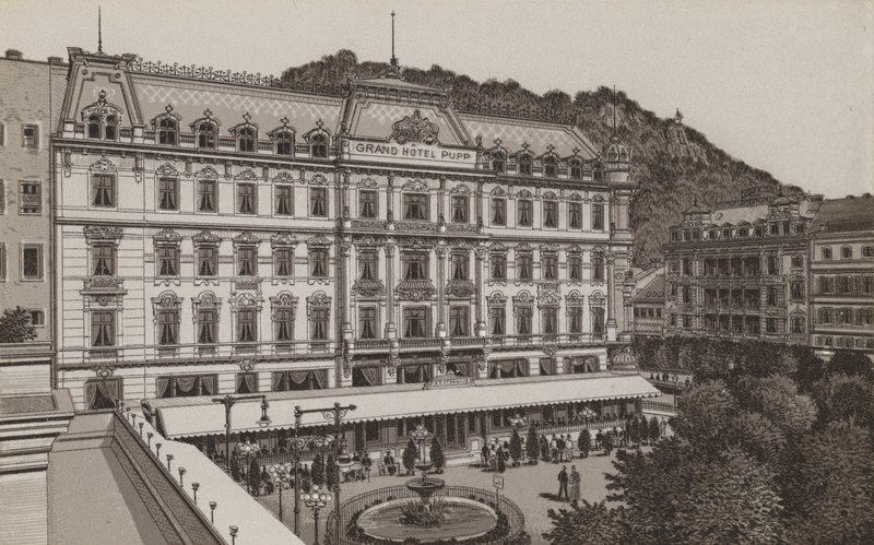 Grand Hotel Pupp (litho) tekijältä German School