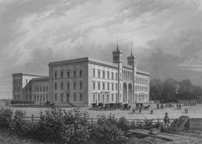 Hampurin asema, Berliini (teräskaiverrus) tekijältä German School