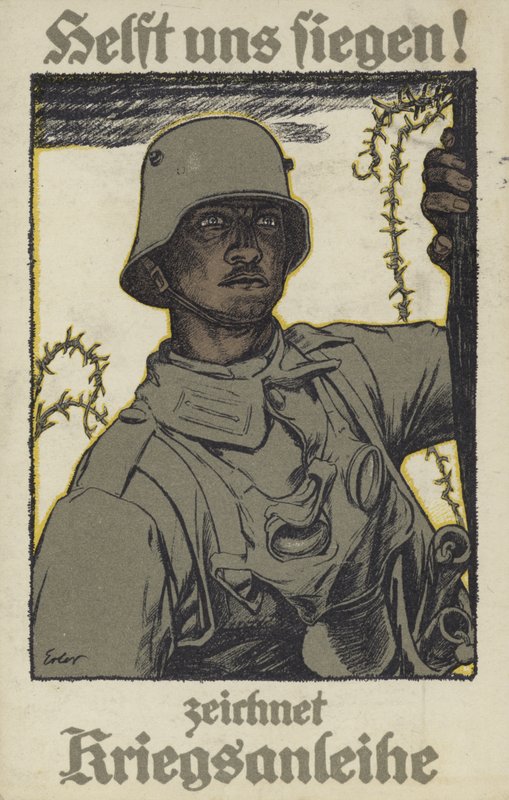 Auta meitä voittoon! Tilaa sotaobligaatioita (väri litho) tekijältä German School