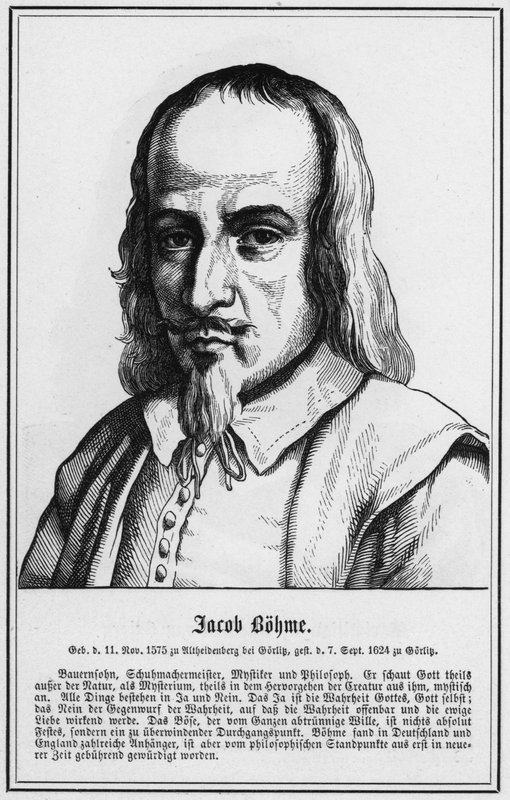 Jacob Bohme (kaiverrus) tekijältä German School