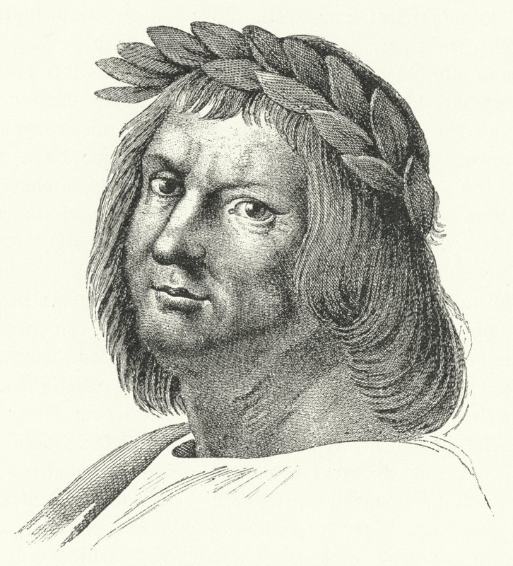 Jacopo Sannazaro, italialainen runoilija (kaiverrus) tekijältä German School