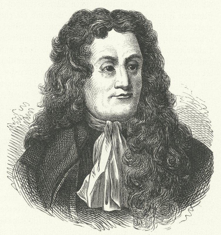 Jean de la Fontaine, ranskalainen fabulisti (kaiverrus) tekijältä German School