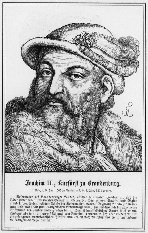 Joachim II, Brandenburgin vaaliruhtinas (kaiverrus) tekijältä German School