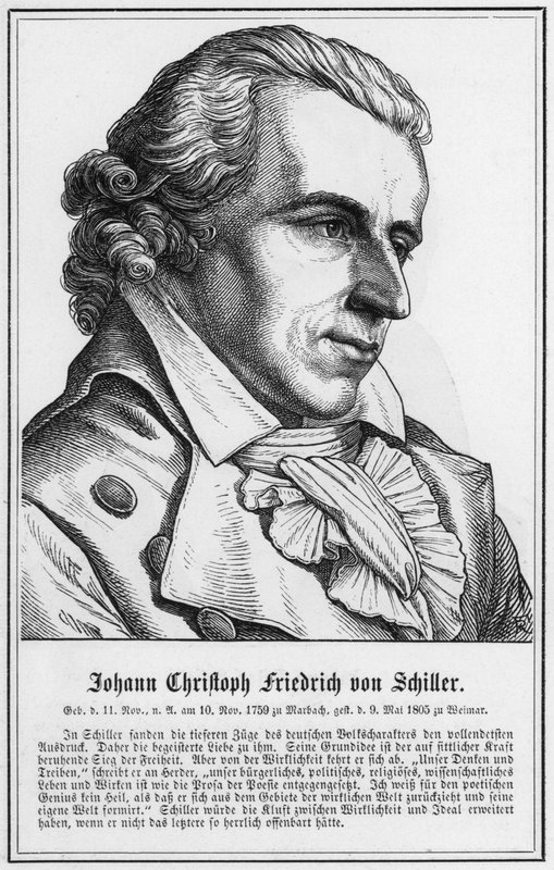 Johann Christoph Friedrich von Schiller (kaiverrus) tekijältä German School