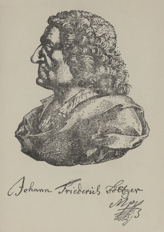 Johann Friedrich Boettger, saksalainen alkemisti (litografia) tekijältä German School