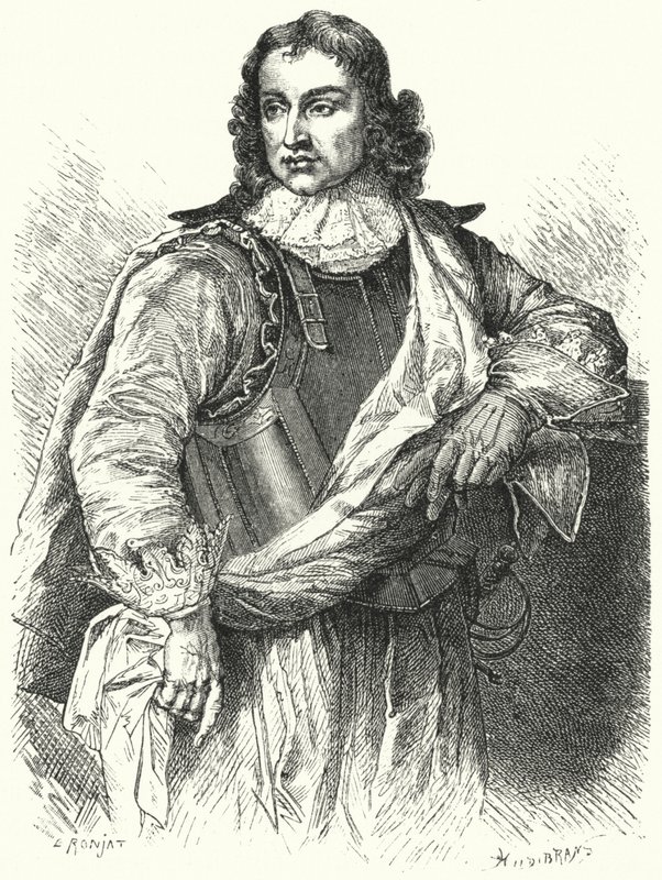John Lambert, Englannin parlamentaarikkokenraali ja poliitikko (kaiverrus) tekijältä German School