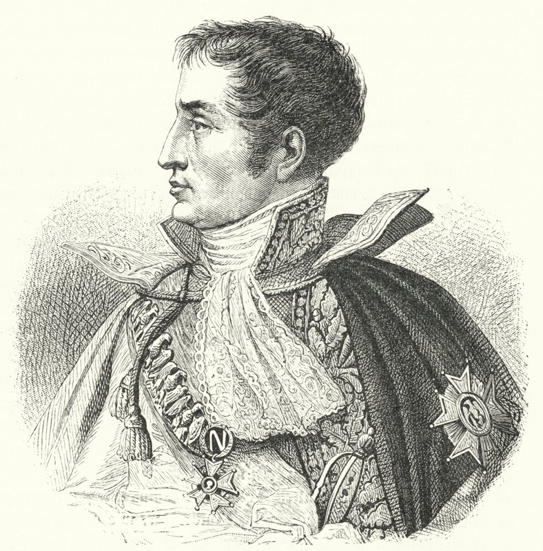 Joseph Bonaparte, Espanjan kuningas Joosef I:nä (kaiverrus) tekijältä German School