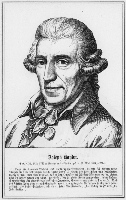 Joseph Haydn (kaiverrus) tekijältä German School