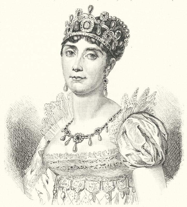 Josephine de Beauharnais, Napoleon I:n ensimmäinen vaimo (kaiverrus) tekijältä German School