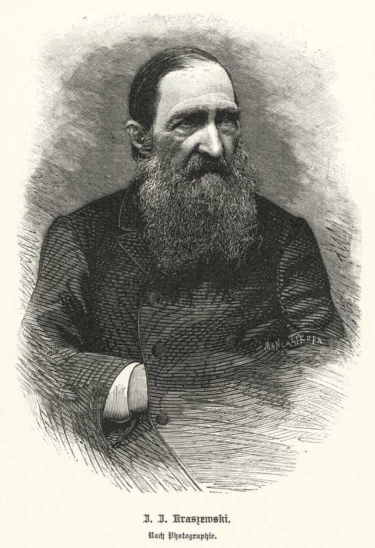 Jozef Ignacy Kraszewski, puolalainen historioitsija ja kirjailija (litho) tekijältä German School