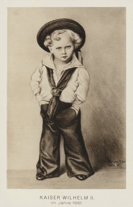 Saksan keisari Wilhelm II pienenä lapsena tekijältä German School