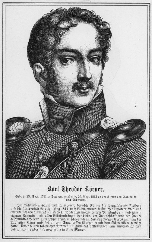 Karl Theodor Korner (kaiverrus) tekijältä German School
