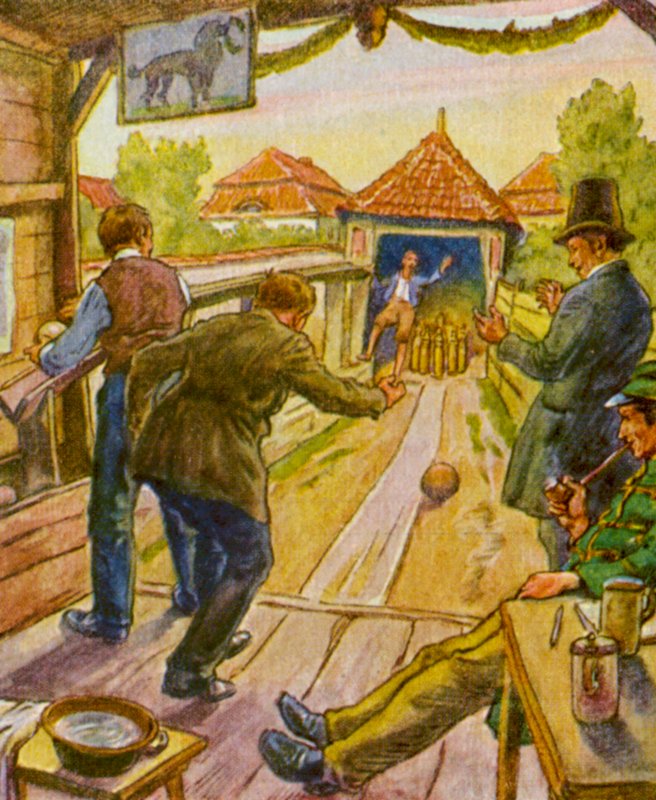 Kegelbahn / Keilahalli (värilitro) tekijältä German School