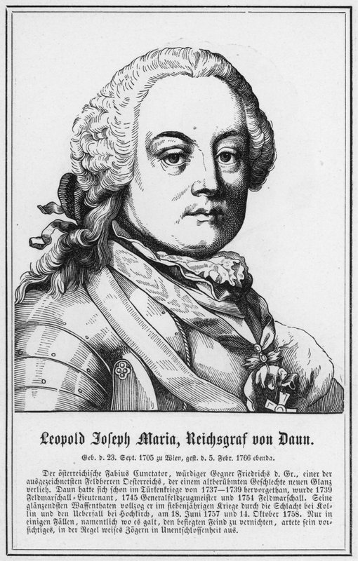 Leopold Joseph Maria, Daunin keisarillinen kreivi (kaiverrus) tekijältä German School