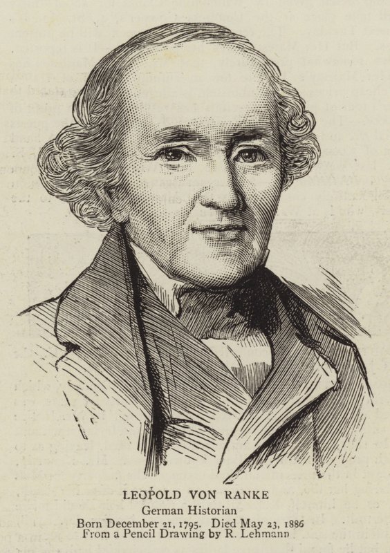 Leopold von Ranke (kaiverrus) tekijältä German School