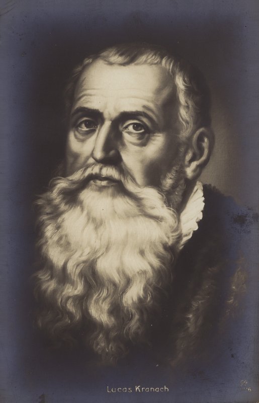 Lucas Cranach vanhempi, saksalainen taidemaalari ja taidegrafiikan tekijä (litografia). tekijältä German School