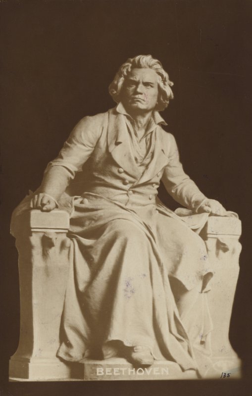 Ludwig van Beethoven, saksalainen säveltäjä ja pianisti (1770-1827) tekijältä German School