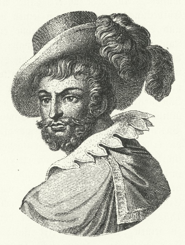 Luis de Camoes, portugalilainen runoilija (kaiverrus) tekijältä German School