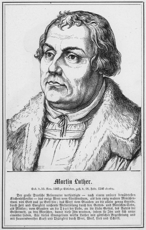 Martin Luther (kaiverrus) tekijältä German School