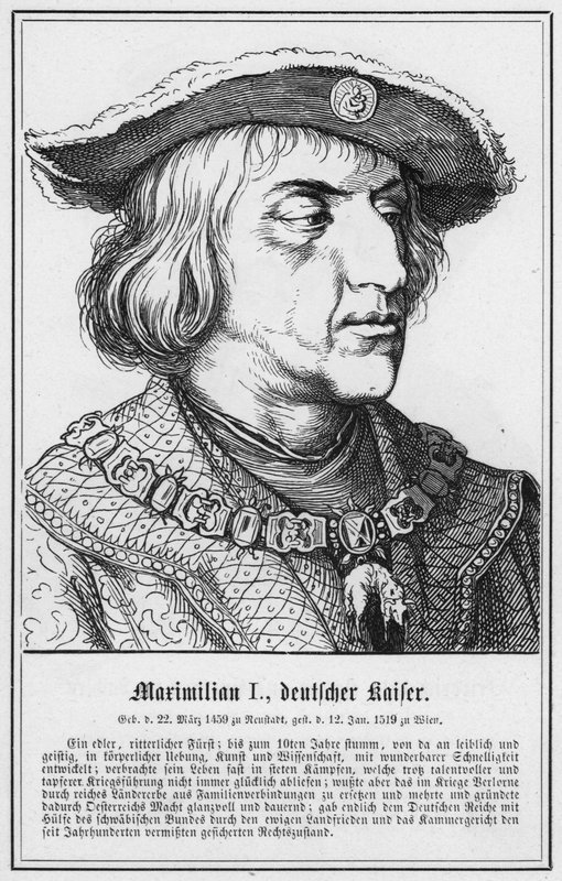 Maximilian I, Deutscher Kaiser (kaiverrus) tekijältä German School