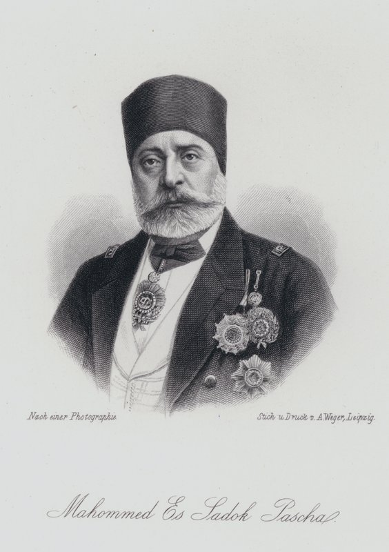 Muhammad III as-Sadiq, Bey of Tunis (kaiverrus) tekijältä German School