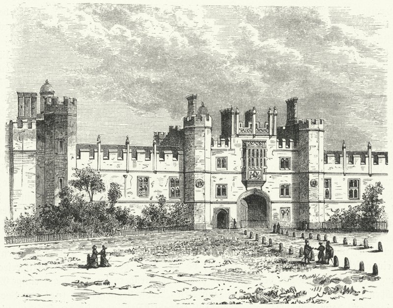 Palace of Whitehall, Lontoo (kaiverrus) tekijältä German School