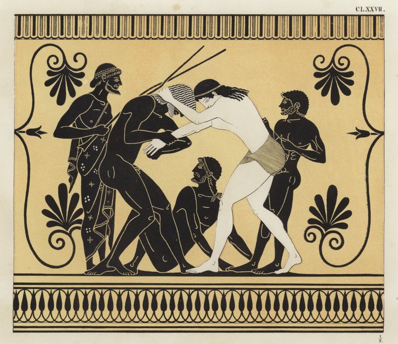 Peleus ja Atalanta paini tekijältä German School