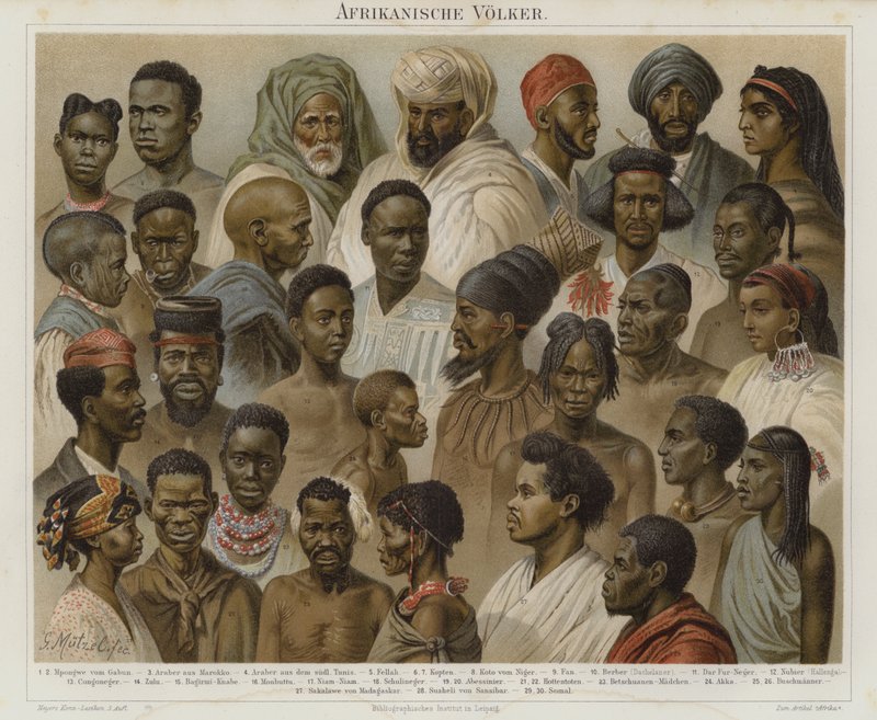 Afrikan kansat tekijältä German School