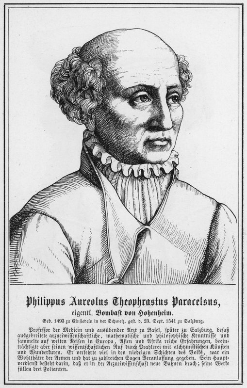 Philip Aureolus Theophrastus Paracelsus (kaiverrus) tekijältä German School