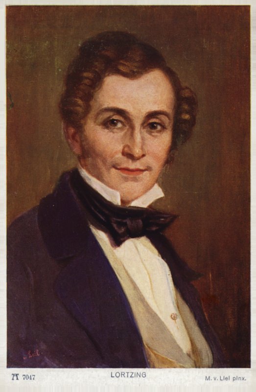 Albert Lortzingin muotokuva tekijältä German School