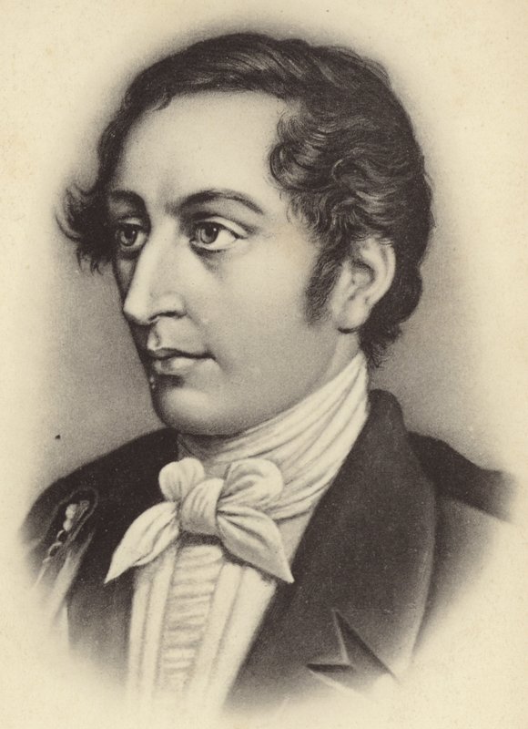 Carl Maria von Weberin muotokuva tekijältä German School