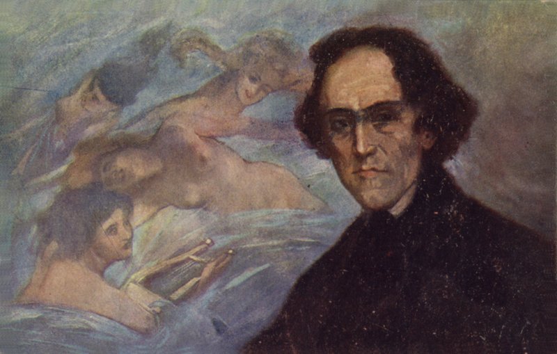 Giacomo Meyerbeerin muotokuva tekijältä German School