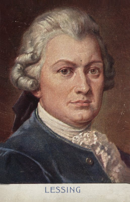 Gotthold Ephraim Lessingin muotokuva tekijältä German School