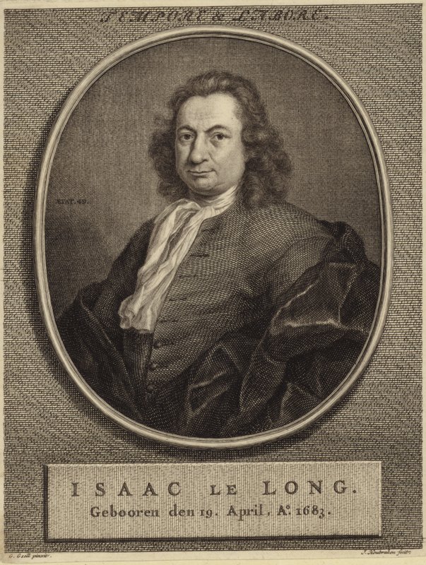Isaac le Longin muotokuva tekijältä German School