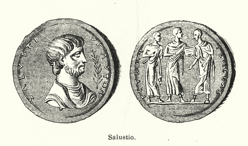 Sallust, roomalainen historioitsija ja poliitikko (litho) tekijältä German School