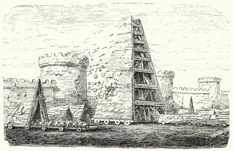 Makedonian Demetrius I:n Helepolis (kaiverrus) tekijältä German School