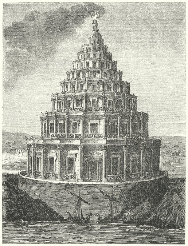 Aleksandrian Pharos, Egypti tekijältä German School