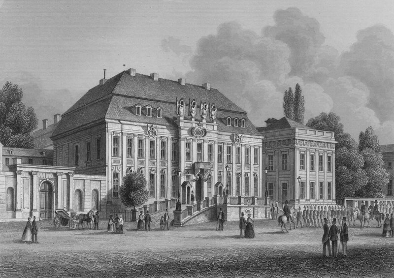 Kuninkaallinen palatsi, Berliini (teräskaiverrus) tekijältä German School
