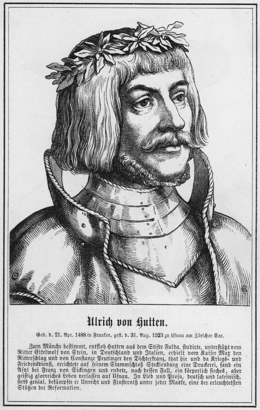 Ulrich von Hutten (kaiverrus) tekijältä German School