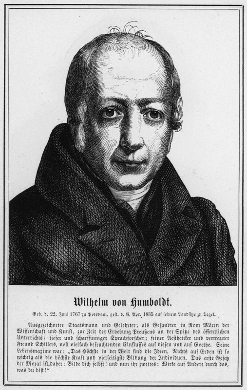 Wilhelm von Humboldt (kaiverrus) tekijältä German School