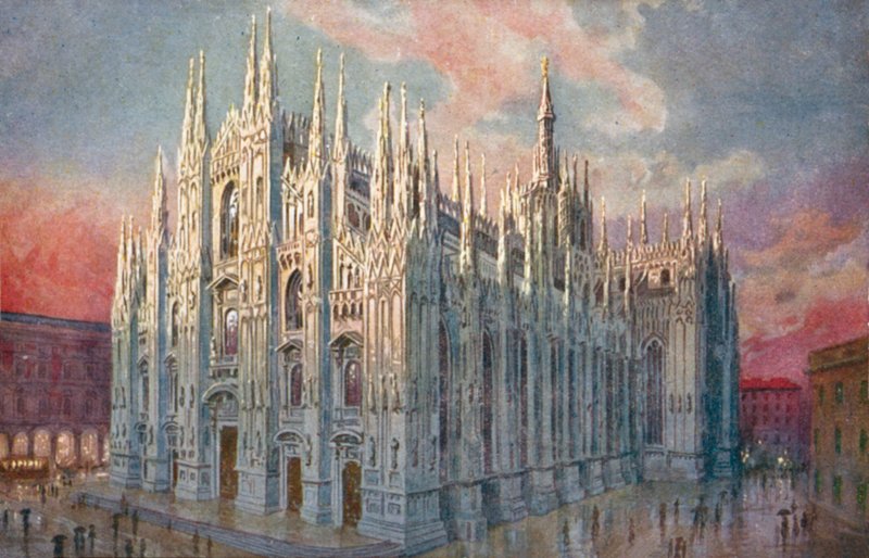 Milano / Milano: Duomo (värilitra) tekijältä Giovanni Guerzoni