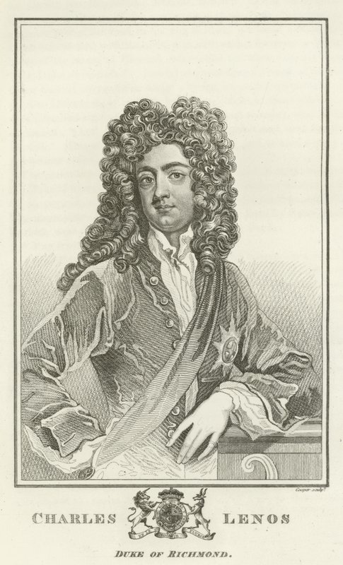 Charles Lenos, Richmondin herttua tekijältä Godfrey Kneller