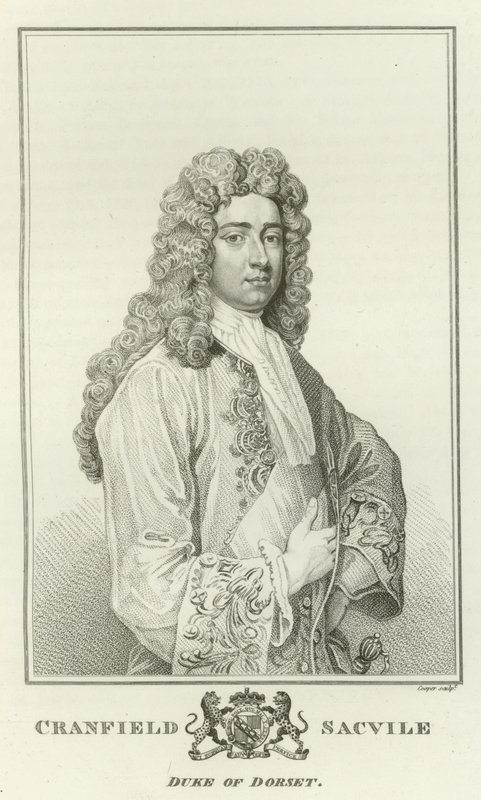 Cranfield Sacvile, Dorsetin herttua tekijältä Godfrey Kneller