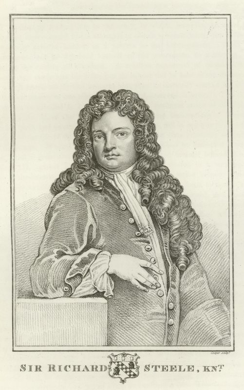 Sir Richard Steele, ritari tekijältä Godfrey Kneller