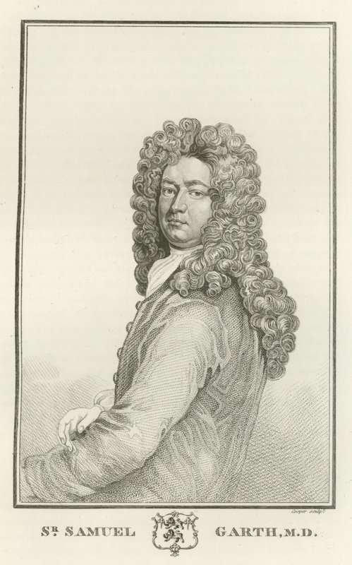 Sir Samuel Garth, MD tekijältä Godfrey Kneller