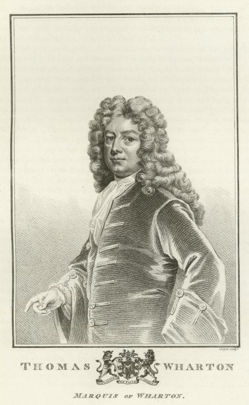 Thomas Wharton, Whartonin markiisi tekijältä Godfrey Kneller